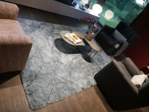 CS Rugs karpet Byzance 200 x 300cm licht blauw Opruiming
