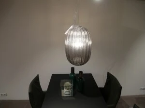 Foscarini Plass Media hanglamp kleur Grigio Opruiming