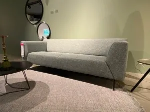 Rolf Benz Linea 3 zitsbank stof Serra van Ploeg Opruiming