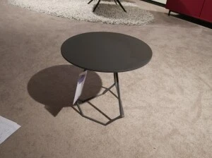 Metaform Octagon bijzettafel zwart 45 x 45 x 40h Opruiming