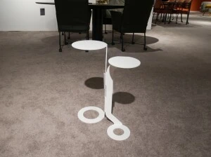 Opruiming Moduss Roudy wit bijzettafel