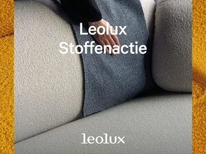 Leolux stoffenactie, alle collectie stoffen voor de laagste prijsklasse