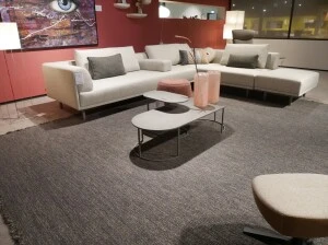 EYYE Dura Lounge hoekbank opruiming lichte stof