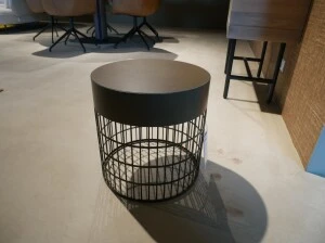 Pode Mesh bijzettafel 40 rond x 40 hoog Opruiming
