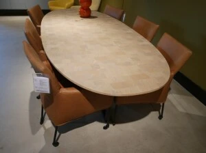 Bert Plantagie Eris eettafel kops hout Opruiming 280 x 120