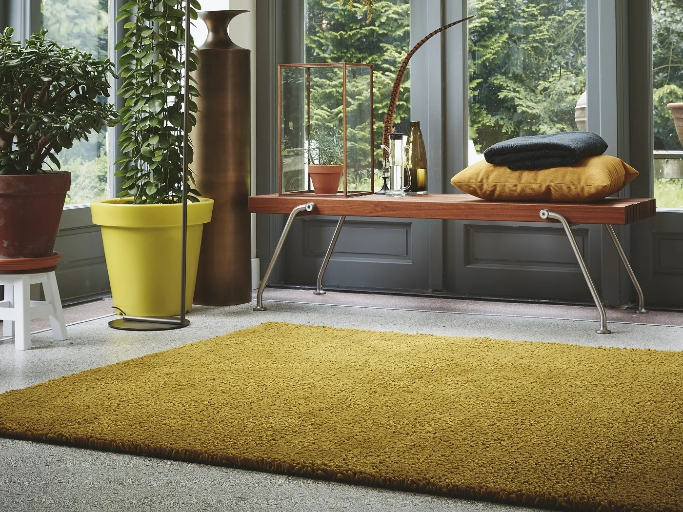 Luxe vloerkleden, carpetten, tapijten vindt u bij Wiechers Wonen in Dwingeloo en Ommen